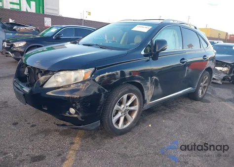 2012 Lexus Rx 350 from USA, damaged, VIN 2T2ZK1BA3CC067176